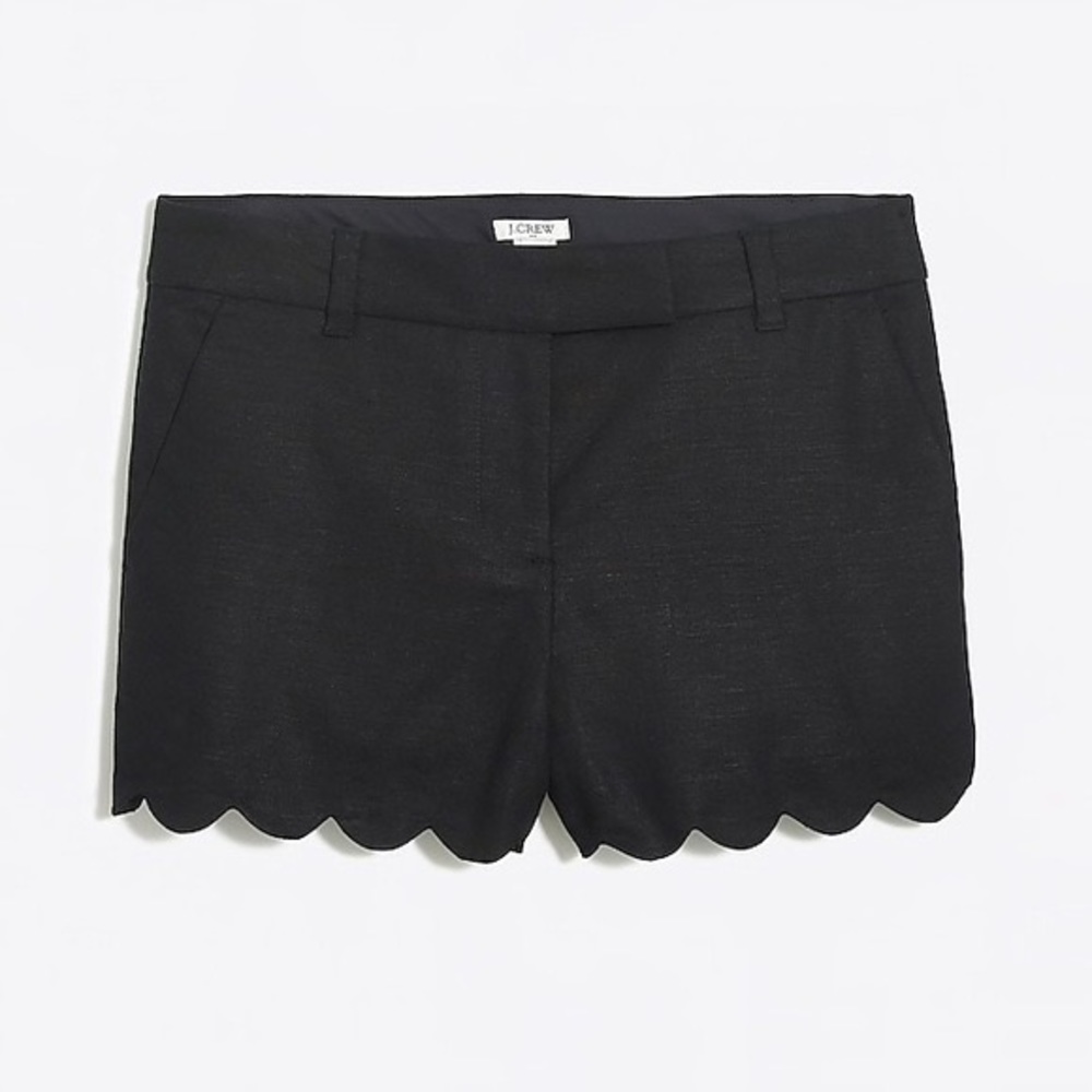 J. Crew scalloped Hem shorts